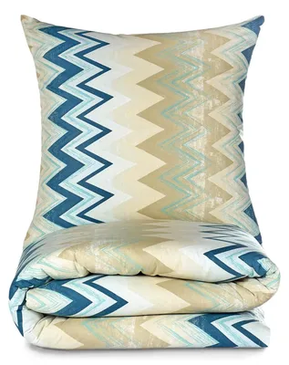 Produktbild von Renforcé Bettwäsche Set 155 x 220 cm mit Kissenbezug 80 x 80 cm