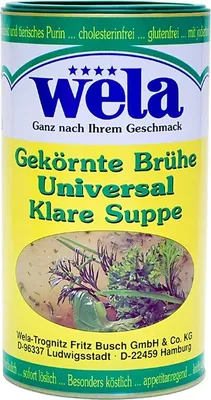 Produktbild von WELA - Gekörnte Brühe 1/1 Universal Klare Suppe