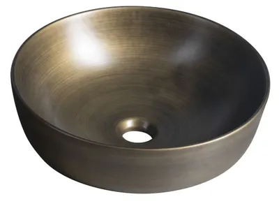 Produktbild von Sapho PRIORI Keramik-Waschtisch Ø 41,5 cm, Bronze