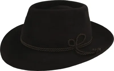 Velour Trachtenhut Tiefenbacher von Hut-Breiter in schwarz