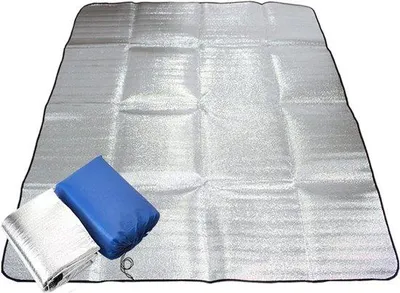 Obrázok produktu pre Famanu pikniková deka, 200 x 150 cm – s tepelnou izoláciou a vodeodolná – ideálna na pláž a outdoorové aktivity
