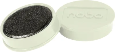Obrázek produktu pro NOBO 1915315 Magnety, bílá, 38 mm, 10 ks
