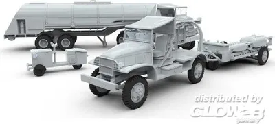 Obrázek produktu pro Airfix A06304, Model servisního vozu, Montážní sada, 1:72, F-1, U-7144-T 4x4, Cushman 39, Chevrolet M6, M5, Jakékoliv pohlaví, Plast