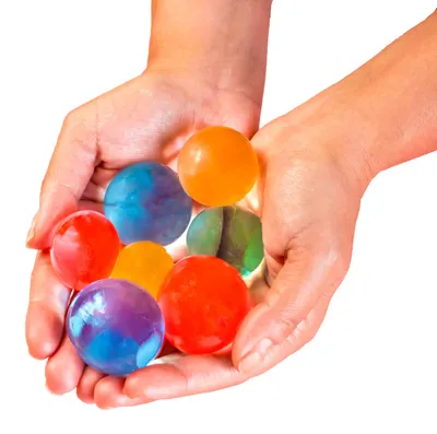 Image de Billes de gel XL, 1000 pièces, de différentes couleurs, pour la décoration intérieure