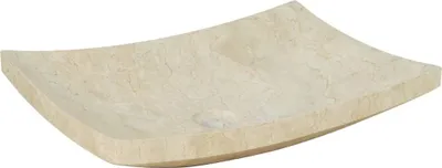 Image de Vasque 50x35x12 cm marbre crème