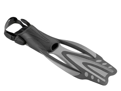 Produktbild von Beco Dx 3.0 Schwimmflossen mit verstellbarem Absatz, Grau