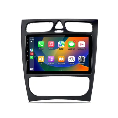 Produktbild von 9" Android13 Autoradio Carplay SWC für Mercedes Benz CLK W209 WiFi GPS RDS DAB 2+64G 2din