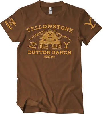 Produktbild von Yellowstone Barn T-Shirt - Small - Brown