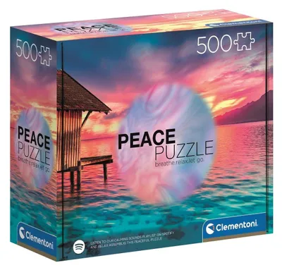 Immagine prodotto di Puzzle Clementoni 500 PeaceCol LivingthePresent 35120