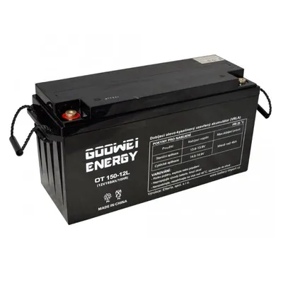 Obrázek produktu pro GOOWEI ENERGY Pb záložní akumulátor VRLA GEL 12V/150Ah (OTL150-12)