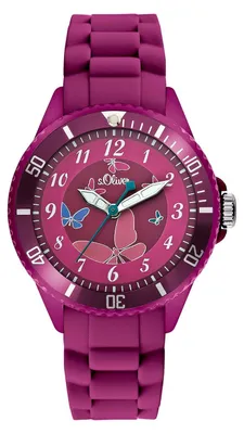 Produktbild von s.Oliver Uhr Silikonbanduhr SO-2595-PQ