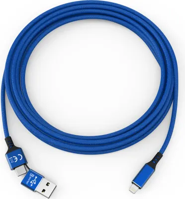 Zdjęcie produktu dla smrter SPEEDY kabel do transmisji danych i ładowania typu Lightning, 100 cm, niebieski, detaliczny