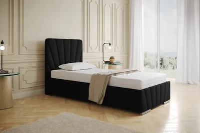 Produktbild von Polsterbett RAY - Komfortbett mit Stauraum, Einzelbett,
