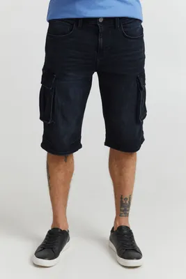 Produktbild von 11 Project PRNordin Herren Cargo Jeans Shorts Kurze Denim Hose mit Stretch Regular Fit