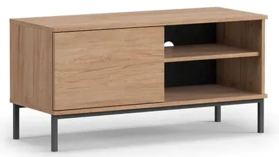 Zdjęcie produktu dla Szafka RTV 100 QUERTY QT-04 Dąb Naturalny LOFT Nowoczesna Do Salonu Pokoju QT-04
