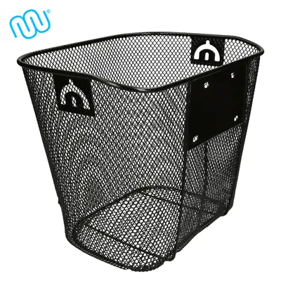 Obrázok produktu pre windmeile | košík na riadidlá bicykla, predný, nosnosť 5 kg, funkcia click, čierny, drôtený košík, e-bike, bicykel, pedelec