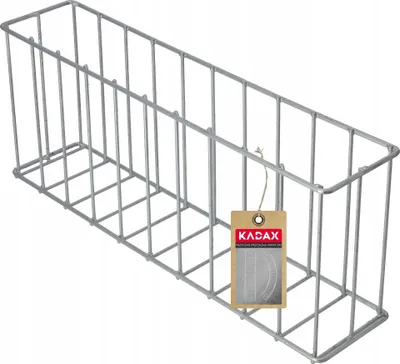 Obrázek produktu pro Gabionové květináče – ocelové květináče – 51 cm – ocelová mřížka – pro zahradu a trávník – robustní