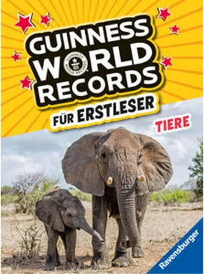 Produktbild von Guinness World Records für Erstleser - Tiere (Rekordebuch zum Lesenlernen)