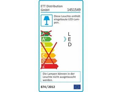 Produktbild von LED-Panel McShine ''LP-2430SW'', 24W, 300x300mm, 1.580 lm, 3000K, warmweiß
