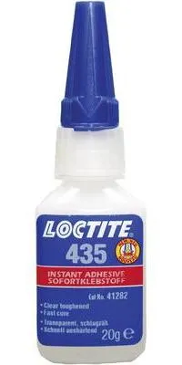 Produktbild von LOCTITE Sofortklebstoff 435, gelförmig, hochfest, tropffrei, für schwer verklebbare Materialien