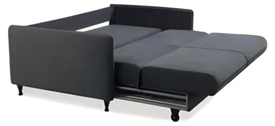 Produktbild von Schlafsofa Stoff Sofa Couch Textil Polster Garnitur Bettfunktion 3 Sitz