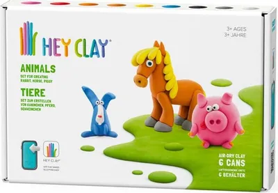 Immagine prodotto di Set di argilla da modellare Tomy - Set di gioco creativo con 6 colori di argilla da modellare