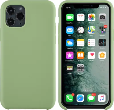 Immagine prodotto di Apple iPhone 11 Pro Verde chiaro Custodia cover posteriore - Silicone