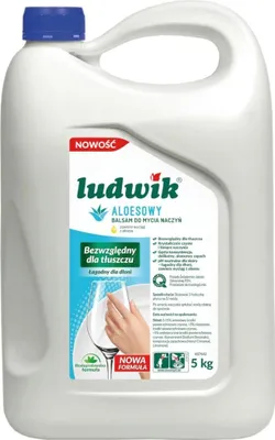 Zdjęcie produktu dla Ludwik płyn do naczyń 5 L aloes