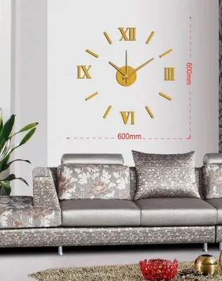 Obrázok produktu pre Nalepovacie nástenné hodiny, MPM 3513 Rimské, 60cm