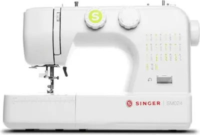 Immagine prodotto di Singer SM024 Macchina da Cucire Elettrica Bianco Verde
