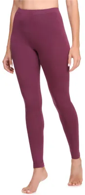Produktbild von Ladeheid Damen Lange Leggings aus Viskose LA40-201(Weinrot, 34)