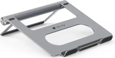 Produktbild von Techly ICA-NTB-DOCK91, Kabelgebunden, USB 3.2 Gen 1 (3.1 Gen 1) Type-C, 100 W, 3,5 mm, 10,100,1000 Mbit/s, Silber