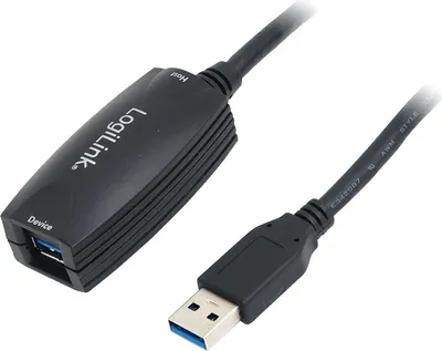 Immagine prodotto di Logilink USB Kabel A -> A St/Bu 5.00m Verl. schwarz