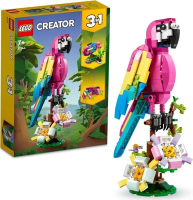 Image de LEGO® Creator 3 en 1 31144 Perroquet exotique rose