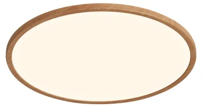 Immagine prodotto di NORDLUX Oja 2700 K IP54 luce in legno dimmerabile, Variante: Ø 424 x 23 mm, LED, 2150 lm, 2700 K, marrone