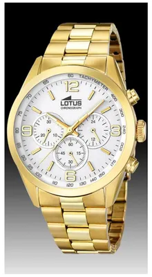 Productafbeelding van Lotus - Polshorloge - Heren - Chronograaf - Minimalistisch sportief model - 18153/1