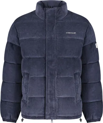 Produktbild von Herrenjacke Blau - Langarm mit Stickerei und Reißverschluss