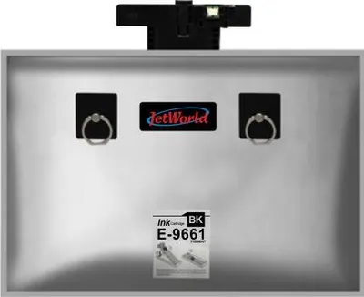 Image de JetWorld Noir Epson T9661 Cartouche d'encre C13T966140 remplacement