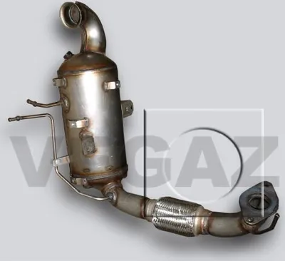 Produktbild von VEGAZ FK-865 Dieselpartikelfilter DPF für FORD Fiesta Mk6 Schrägheck (JA8, JR8) Abgasanlage Diesel