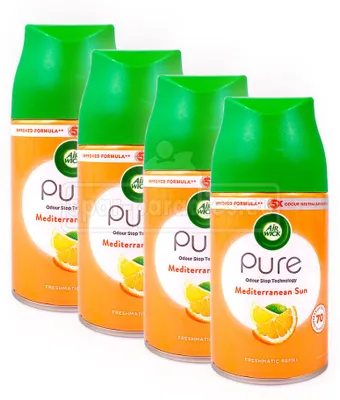 Produktbild von Air Wick Freshmatic Pure Sonne des Mittelmeers, 250 ml x 4