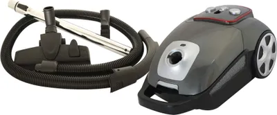Produktbild von Homeline Bodenstaubsauger, 850W - Anthrazit/Bordeaux Staubsauger Reiniger Sauger