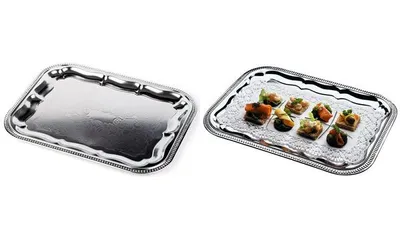 Productafbeelding van APS 392 APS Partyplatte, rechteckig, (B)410 x (T)310 mm, silber