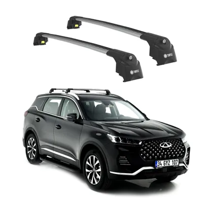 Obrázok produktu pre TURTLE STREŠNÝ NOSIČ AIR-2 , Silver CHERY TIGGO 7 PRO 2020 - 2024 (SUV)