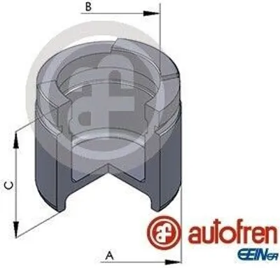 Produktbild von AUTOFREN SEINSA Bremssattel-Kolben für FORD Puma Schrägheck 54mm Stahl