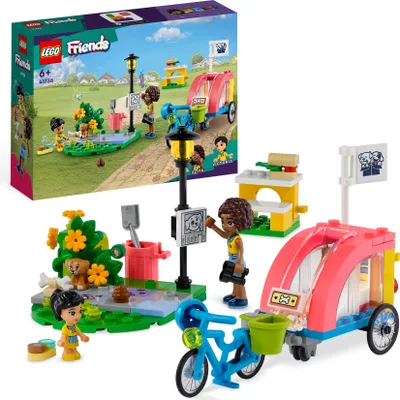 Obrázek produktu pro LEGO Friends Záchrana pejska na kole, Sada na stavění, 6 rok/roky, Plast, 125 kusů, 148 g