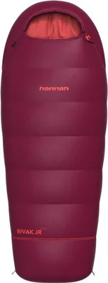 Image de Hannah Outdoor Sac de couchage momie pour enfants Bivouac JR 200 Rhododendron -14°C-Rouge