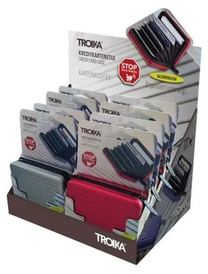 Produktbild von Troika Thekendisplay 8x Kartenkoffer Kartenetui