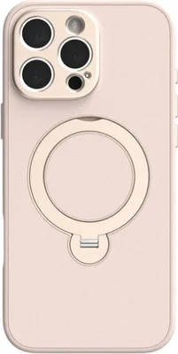 Produktbild von Moshi, Hülle iPhone 16 Pro Max mit MagSafe-Ring & Stand, Rosa