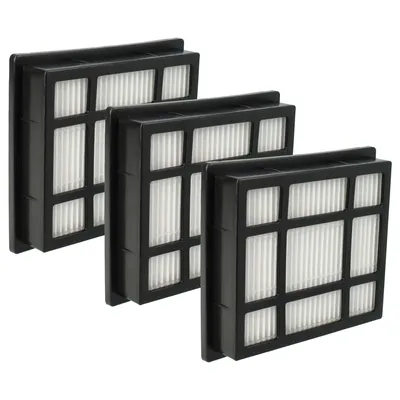 Produktbild von vhbw 3 Staubsaugerfilter kompatibel mit Nilfisk One BB10P05A Staubsauger - HEPA-Filter Schwarz Weiß
