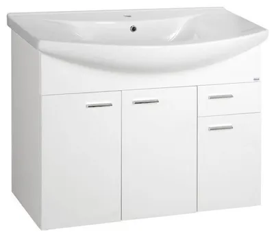 Produktbild von ZOJA Unterschrank 93x74x34cm, weiß